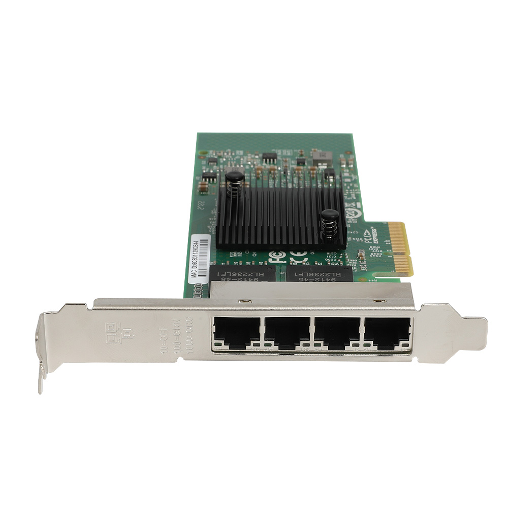 넥시 PCI 4포트 기가 서버 랜카드 NX-i350AM4 NX1311