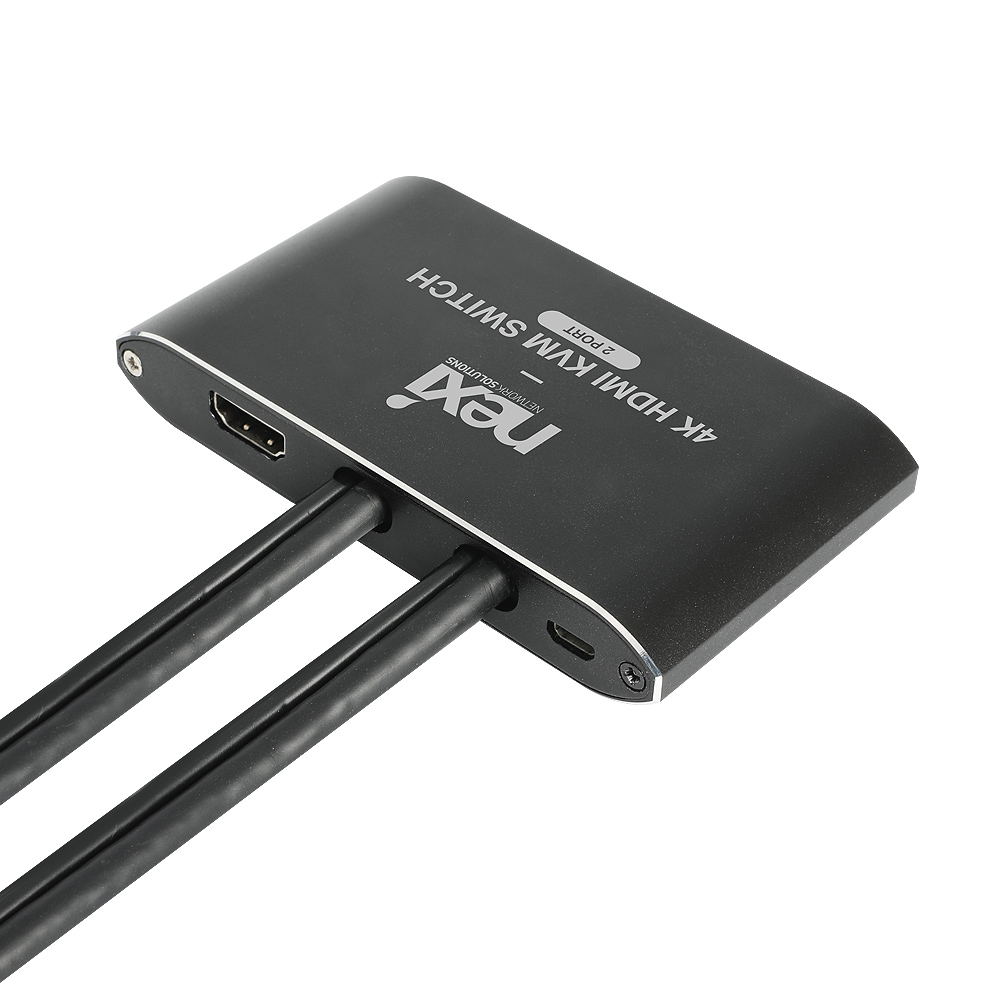 넥시 4K 2포트 HDMI KVM 스위치 NX1281