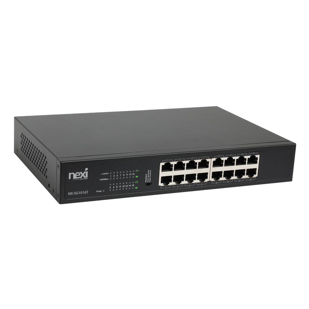 넥시 16포트 기가비트 스위칭허브 NX1307