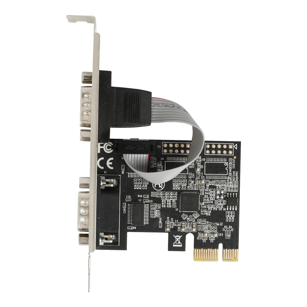 넥시 시리얼카드 RS232 PCI-E 2포트 NX1328