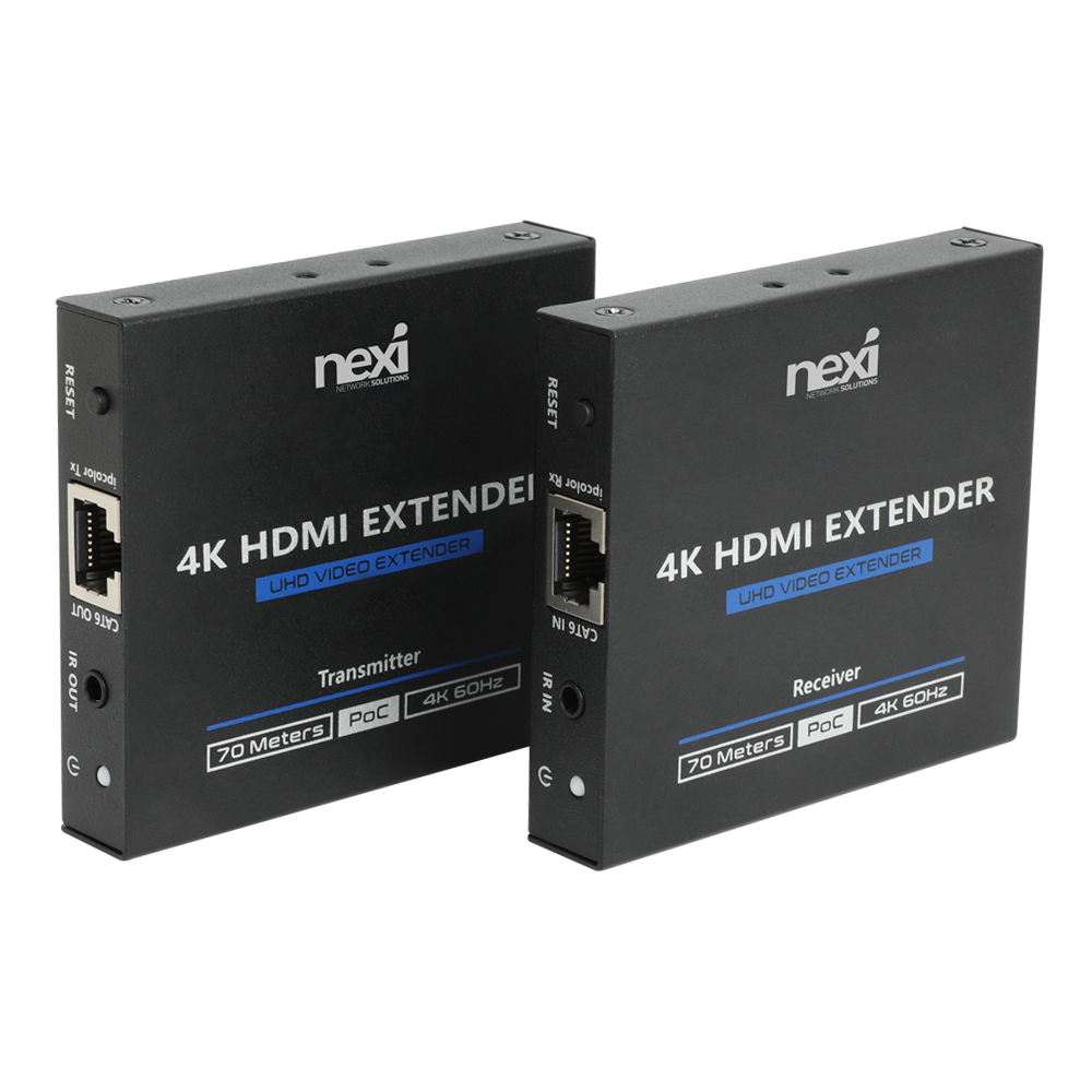 넥시 4K HDMI 리피터 RJ45 UTP 거리연장기 NX1317