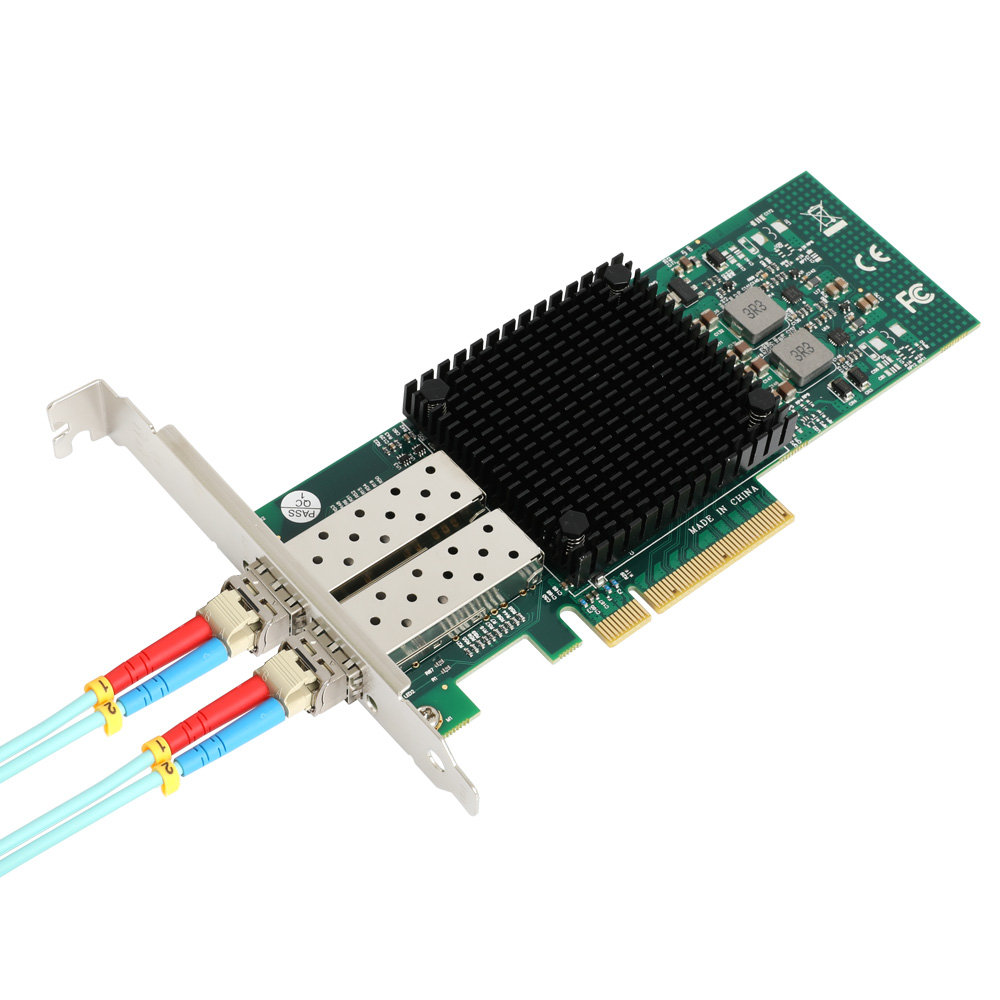 넥시 듀얼 SFP+ 10G 기가비트 PCI-E x8 서버 랜카드 NX1309