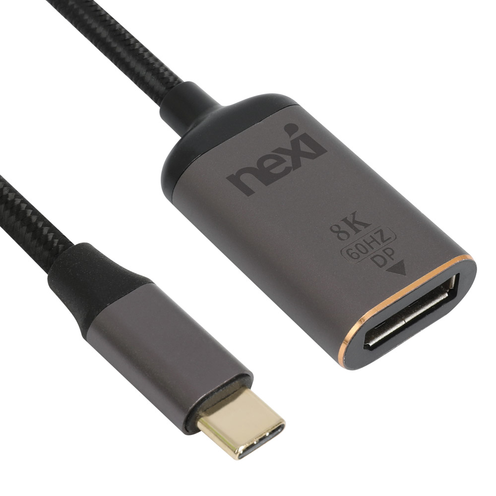 넥시 USB 3.1 TC타입 to DP 8K 컨버터 NX1336
