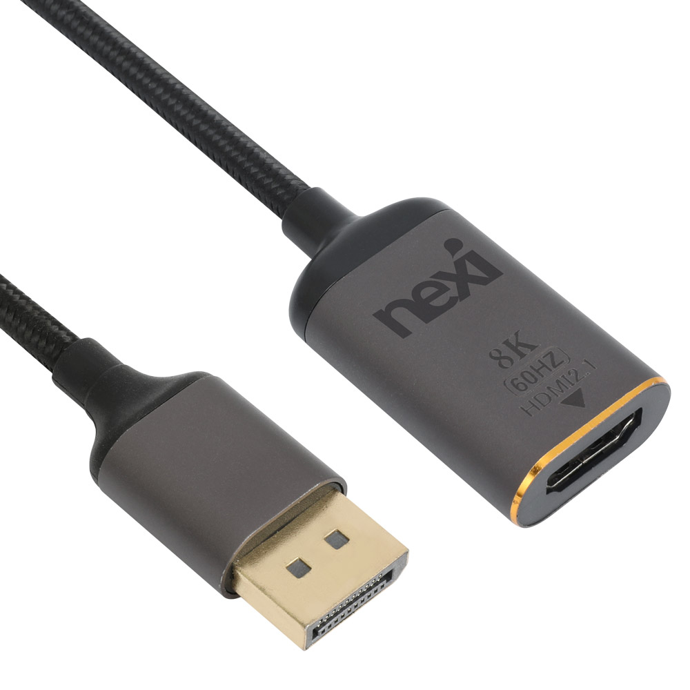 넥시 DP 1.4 to HDMI 2.1 8K 컨버터 NX1337