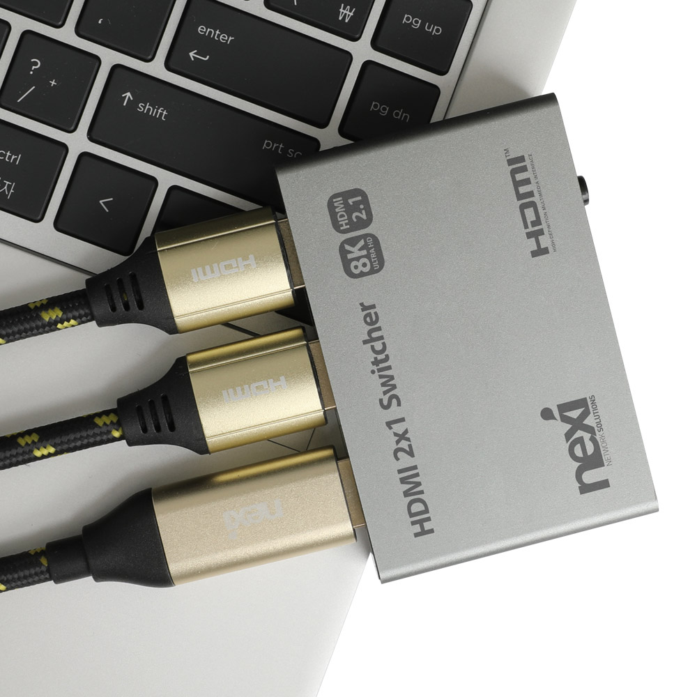 넥시 8K 2:1 HDMI 스위치 NX1339