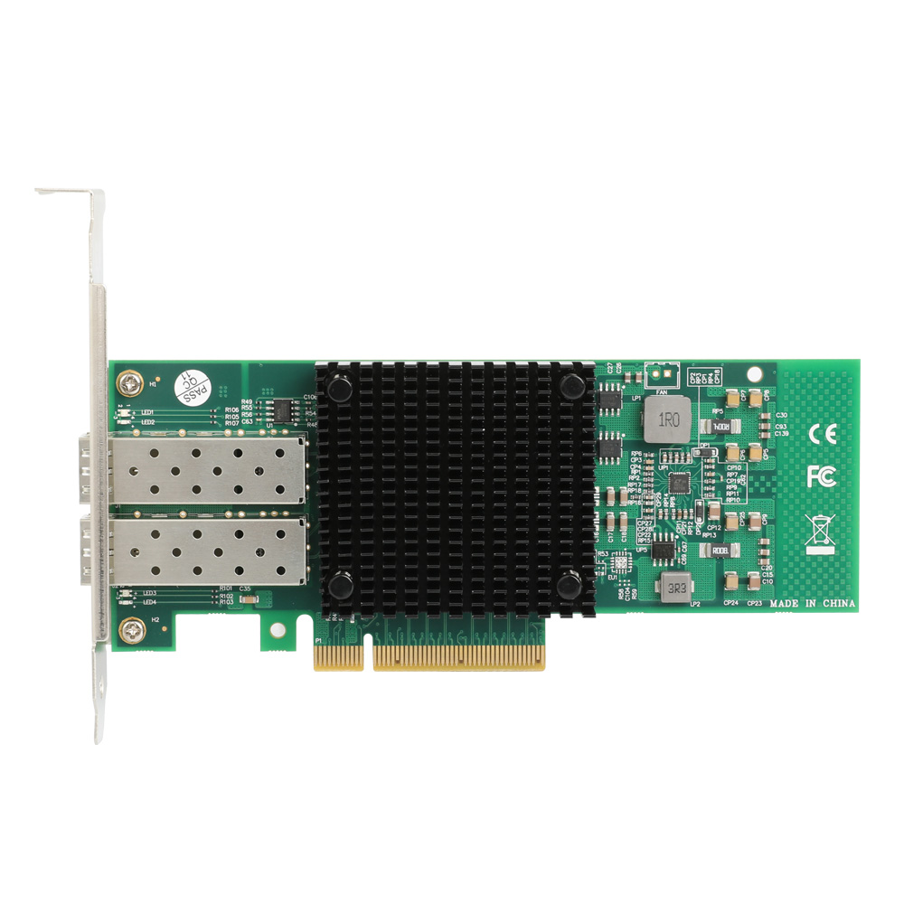 넥시 듀얼포트 SFP+ 10G 기가비트 PCI 서버 랜카드 인텔 칩셋 NX1343