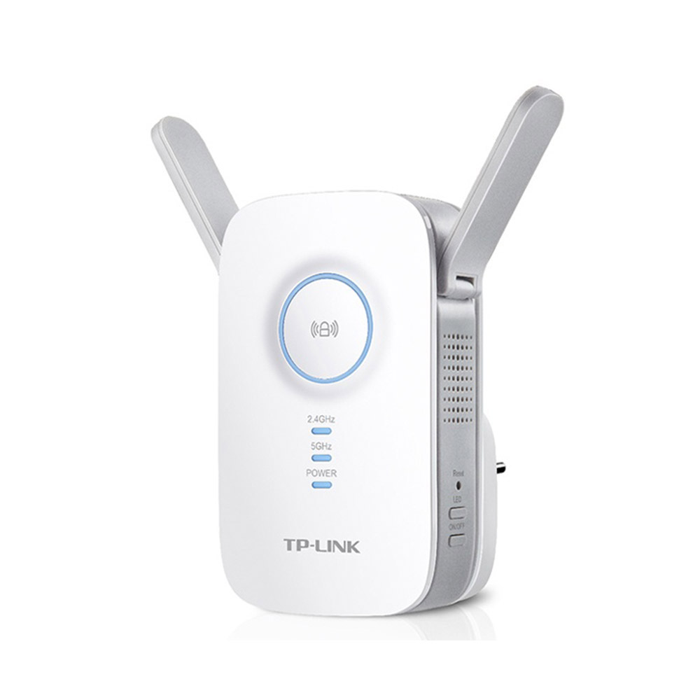 TL-RE350 - AC1200 듀얼밴드 무선 와이파이 확장기, 유선 기가포트 x1