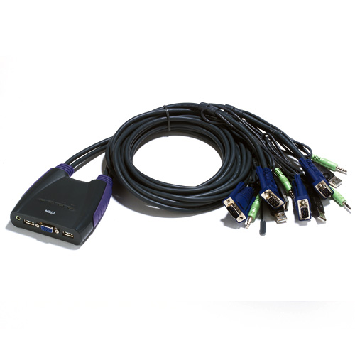 4포트 USB KVM 스위치 CS64US