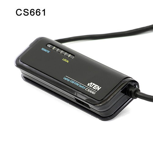 랩탑 USB KVM 스위치 CS661