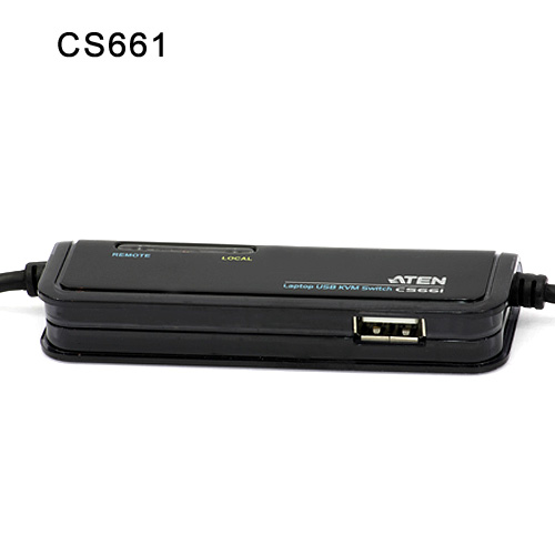 랩탑 USB KVM 스위치 CS661