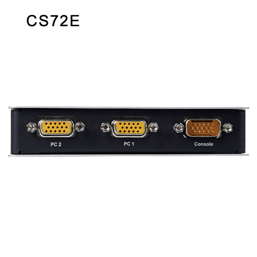 2포트 PS/2 KVM 스위치 CS72E