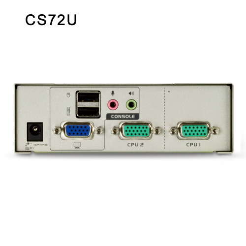 2포트 USB KVM 스위치 CS72U