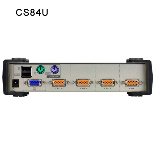 4포트 PS/2-USB KVM 스위치 CS84U