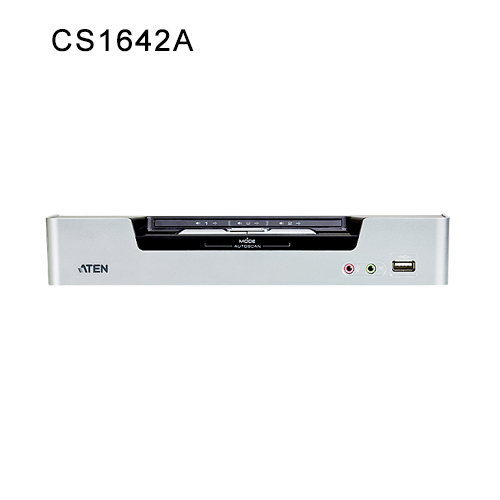 2포트 USB DVI 듀얼 뷰 KVMP™ 스위치 CS1642A