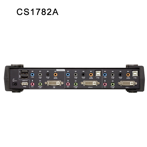 2포트 USB DVI 듀얼 링크 KVMP™ 스위치 CS1782A