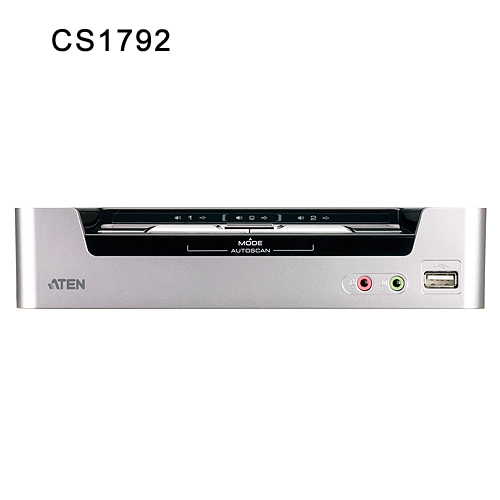 2포트 USB 2.0 HDMI KVMP™ 스위치 CS1792