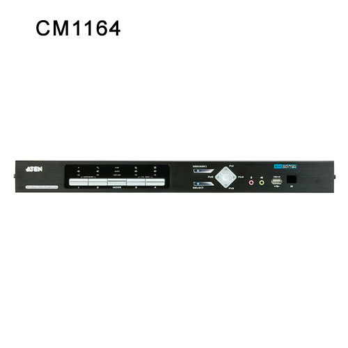 4포트 USB DVI-D KVMP 제어 센터 CM1164
