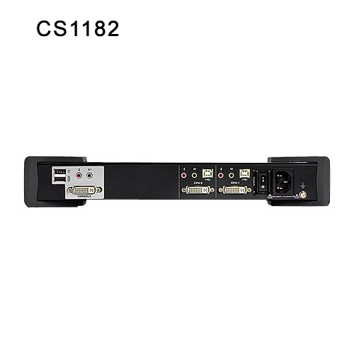 2포트 USB DVI 보안 KVM 스위치 CS1182