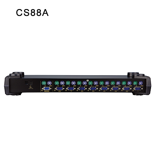 8포트 PS/2 랙타입 KVM 스위치 CS88A