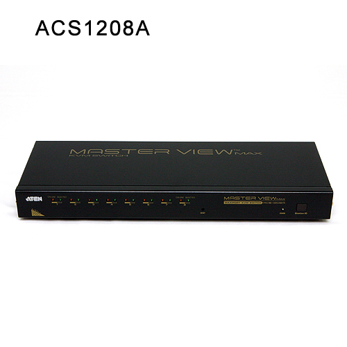 8포트 랙타입 PS/2 KVM 스위치 ACS1208A