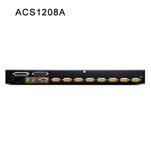 8포트 랙타입 PS/2 KVM 스위치 ACS1208A