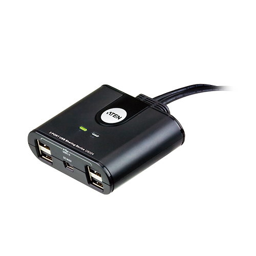 2포트 USB 주변 공유 장치 US224