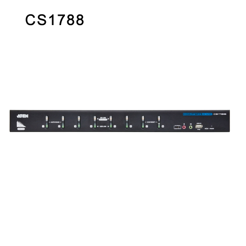 8포트 USB DVI 듀얼 링크 KVM 스위치 CS1788