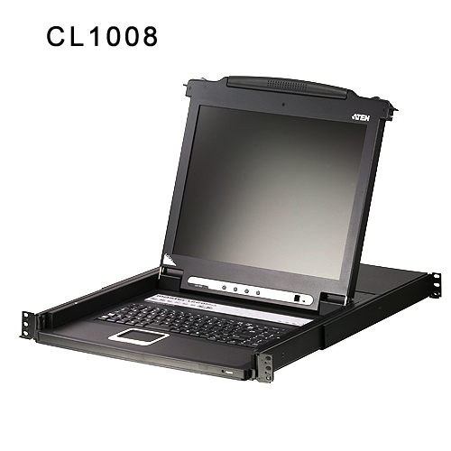 8포트 Slideaway™ 17인치 LCD KVM 스위치 CL1008