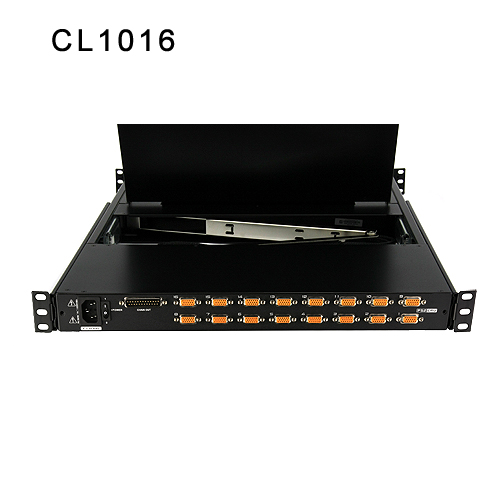 16포트 Slideaway™ 17인치 CD KVM 스위치 CL1016