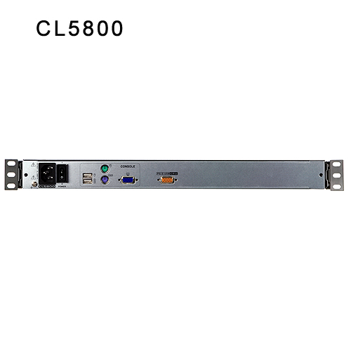 듀얼 레일 19” LCD PS/2-USB 콘솔 CL5800
