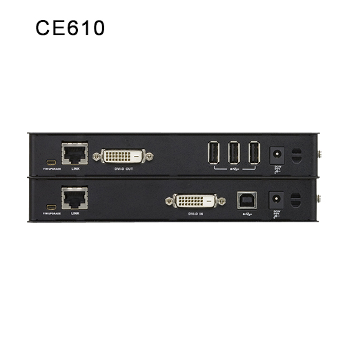 USB 2.0 DVI KVM MAX 100M 연장기 CE610