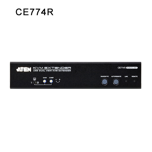 USB 듀얼 뷰 KVM 연장기 max 150m CE774