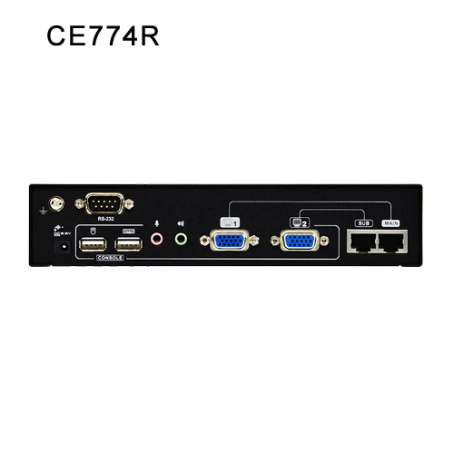 USB 듀얼 뷰 KVM 연장기 max 150m CE774