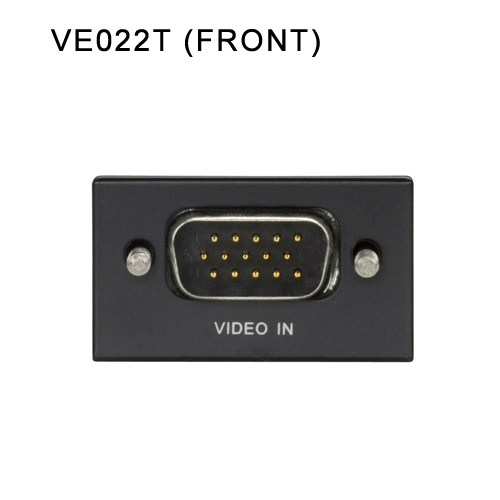미니 Cat 5 A/V 연장기 VE022
