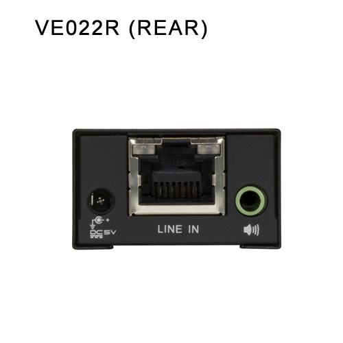 미니 Cat 5 A/V 연장기 VE022