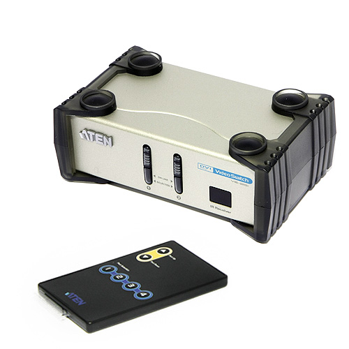 2포트 DVI 비디오 스위치 VS261