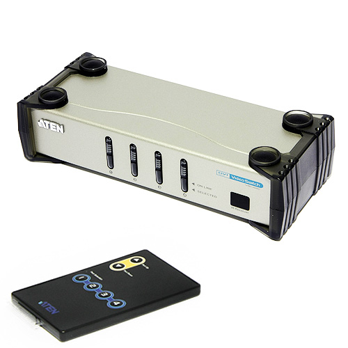 4포트 DVI 비디오 스위치 VS461