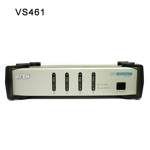 4포트 DVI 비디오 스위치 VS461