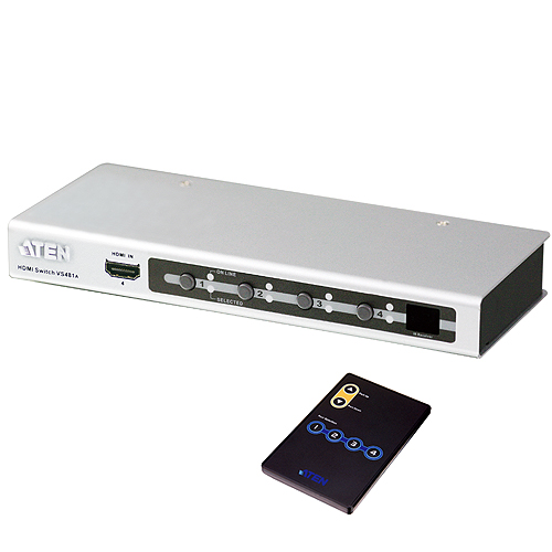 4포트 HDMI 비디오 스위치 VS481A