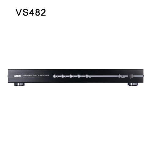 4포트 듀얼 뷰 HDMI 스위치 VS482