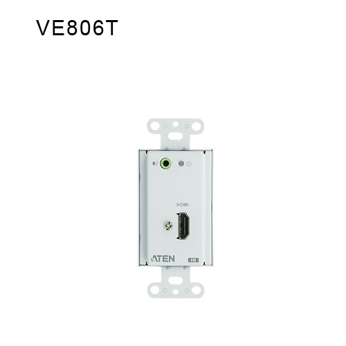 HDMI over Cat 5 월 플레이트형 연장기 VE806