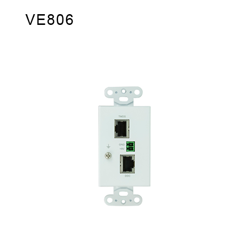 HDMI over Cat 5 월 플레이트형 연장기 VE806