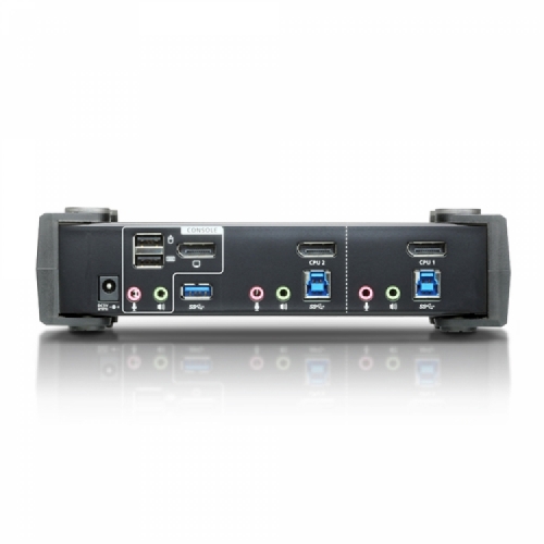 2 Port USB 4K DP/F Audio KVMP/USB 3.0 Switch