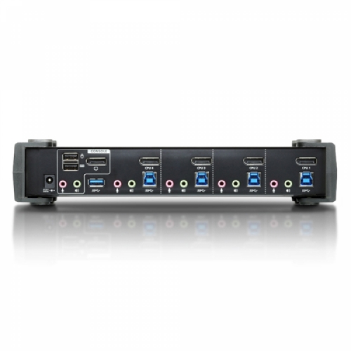 4 Port USB 4K DP/F Audio KVMP/USB 3.0 Switch