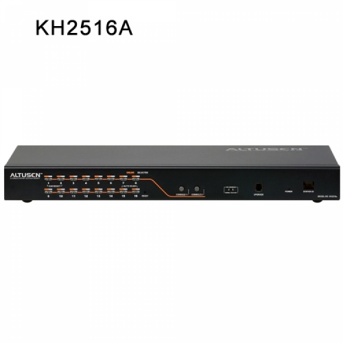 2-console 16 port Cat 5 High-Density KVM Switch