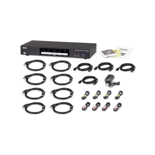 4-포트 USB 3.0 4K DisplayPort 듀얼 디스플레이 KVMP™ 스위치 CS1944DP