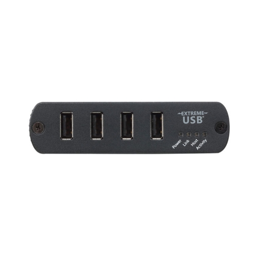 4-포트 USB 2.0 Cat 5 over LAN 연장기 UEH4102
