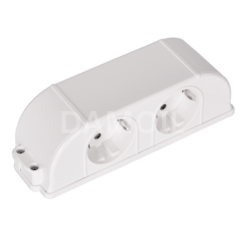 D-SIDE-RC-3 방수방진 노출 3구 콘센트