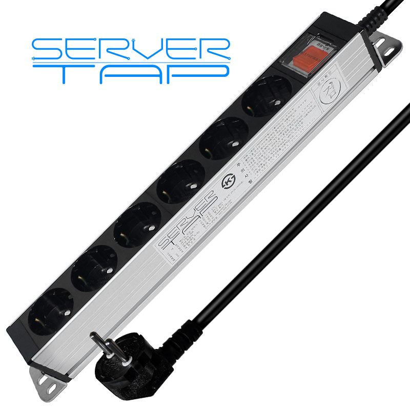 HDSVAL-65 서버탭 6구 5m 16A 랙용 알루미늄