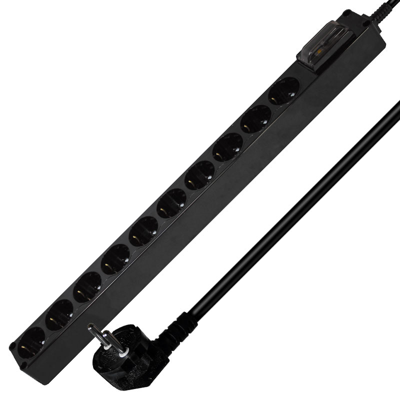 D-HM16GN-1015 블랙탭 BLACK 누전차단 10구 1.5m 16A